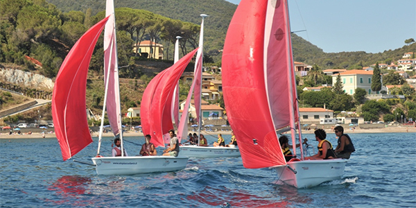 Corso vela Utopia a Cavo Isola d'Elba